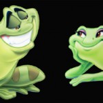 smiling frogs